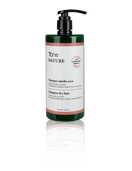 Tahe Nature Champú Sin Sulfatos para cabellos secos de 750 ml.