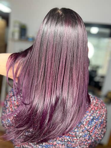 tahe tendencia bano color mechas despues estudio.carlaruiz
